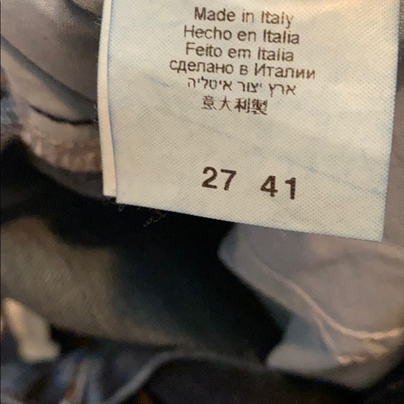 Pierre Balmain Distressed Denim Jeans Sz 27 - NWOT - Picture 5 of 6